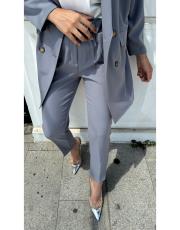 beli lastikli pantolon bej 5