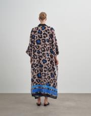 amaris keten kimono mavi 3