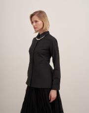 madamra gömlek siyah 2