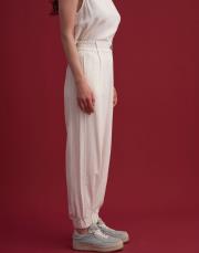 moon organik paça detay pantolon açık bej 2