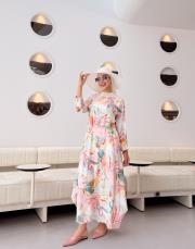 alen desenli desing elbise  4