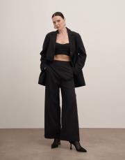 adenya palazzo pantolon siyah