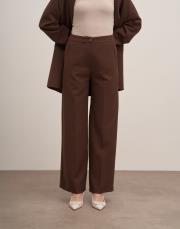 adenya palazzo pantolon kahve 2