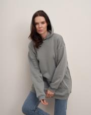 only kanguru cep şardonlu sweat gri