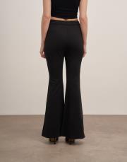 moni ispanyol paça pantolon siyah 3