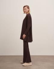 moni ispanyol paça pantolon kahve 4