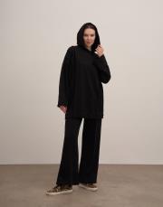 dikiş detay sweat siyah 2