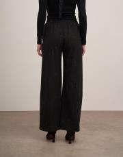 sador lastikli bol paça pantolon siyah 3