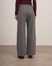 sador lastikli bol paça pantolon gri 3
