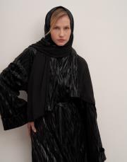 yafa tasarım abaya siyah 2