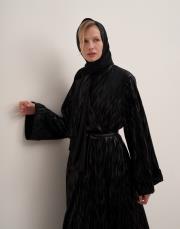 yafa tasarım abaya siyah 3