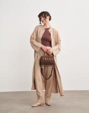 grace gömlek elbise bej 2