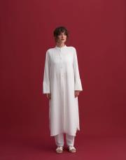 grace gömlek elbise beyaz 2