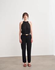 grace havuç paça pantolon siyah