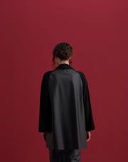 nedora triko detay deri hrıka siyah 3