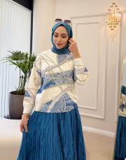 renkli taş işleme triko karışık renk 2