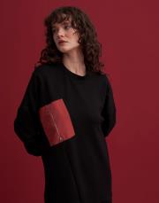 celia garni detay sweat siyah 2