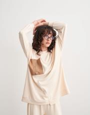 celia garni detay sweat ekru 3