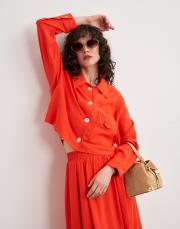 mi ithal gold çerçeveli oval güneş gözlüğü kahve 3