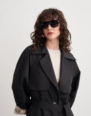 tf ithal pilot güneş gözlüğü siyah