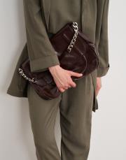 ithal deri omuz çantası kahve 4