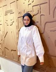 fiona canvas anvelop detay gömlek ekru 3