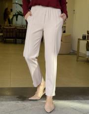 gleen nervürlü havuç kesim pantolon bej