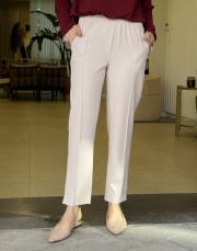 gleen nervürlü havuç kesim pantolon bej 3