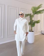 uzun kol basic içlik beyaz 2