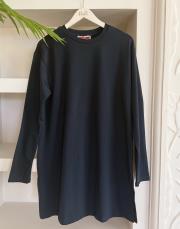uzun kol basic içlik lacivert