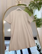 kısa kol basic içlik bej