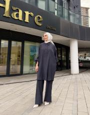 veronica pamuk crash tunik antrasit 2