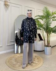 ithal adidas yağmurluk siyah 3