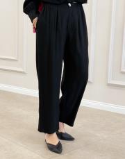 laura tensel pantolon siyah