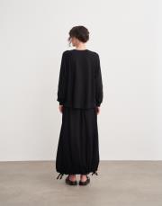 valery merserize süprem balon etek siyah 4