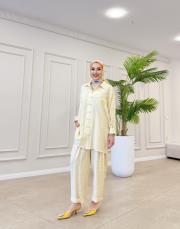 alfreda modal tunik sarı