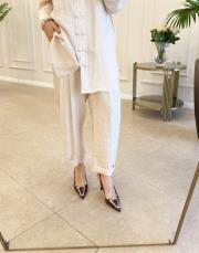 alfreda pile detay  modal pantolon bej 2