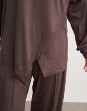 esta merserize süprem broşlu sweat toprak 3