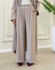 sandra tensel bol paça pantolon bej