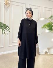 aida krinkıl tunik siyah 3
