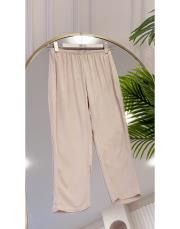 pamuklu havuç kesim astar bej