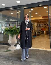 niador çıtçıtlı tensel kap siyah 2