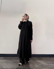 rafella grogren detay uzun tunik siyah 4