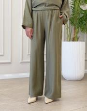 rafella tencel bol paça  pantolon haki