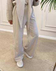 zoe bol paça eşofman altı bej 2