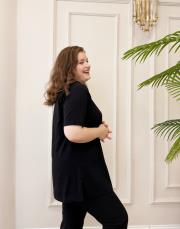 mono kısa kol basic t-shirt siyah 3