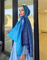 moire desenli silk şal 07 4