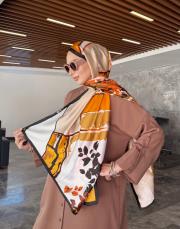 moire desenli silk şal 011 3