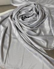 moire desenli simli şal gri 2