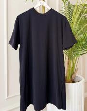 tivo kısa kol basic t-shirt siyah